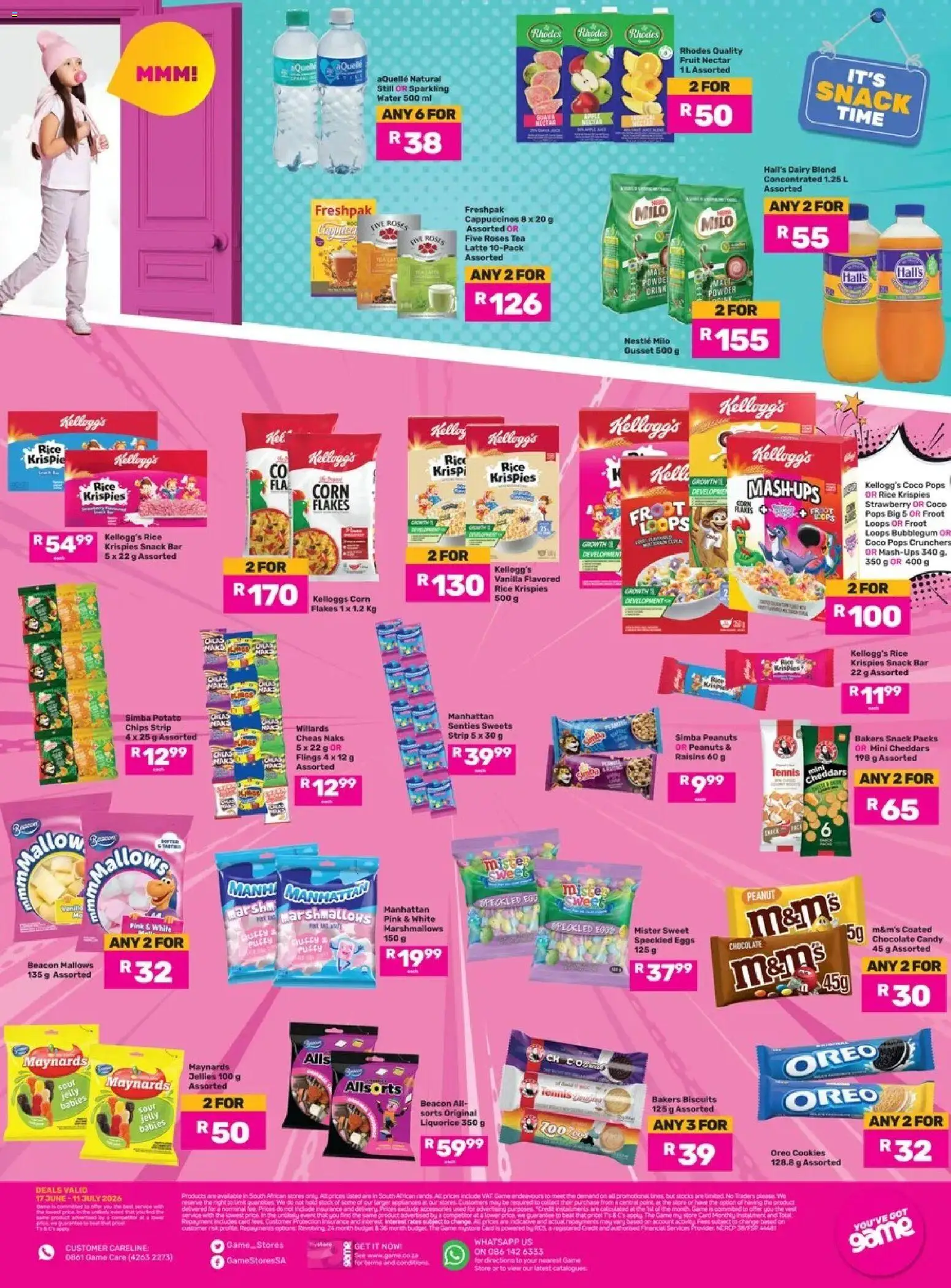 New Game catalogue – valid from 17.06.2026 | Page: 10 | Products: Powder, Chips, Fruit, Dairy blend