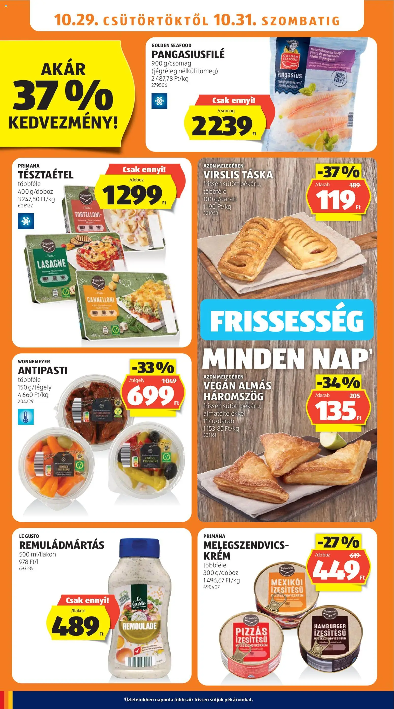 Aldi akciós ujság - amely érvényes a következő dátumtól: 2026.10.29. | Oldal: 14