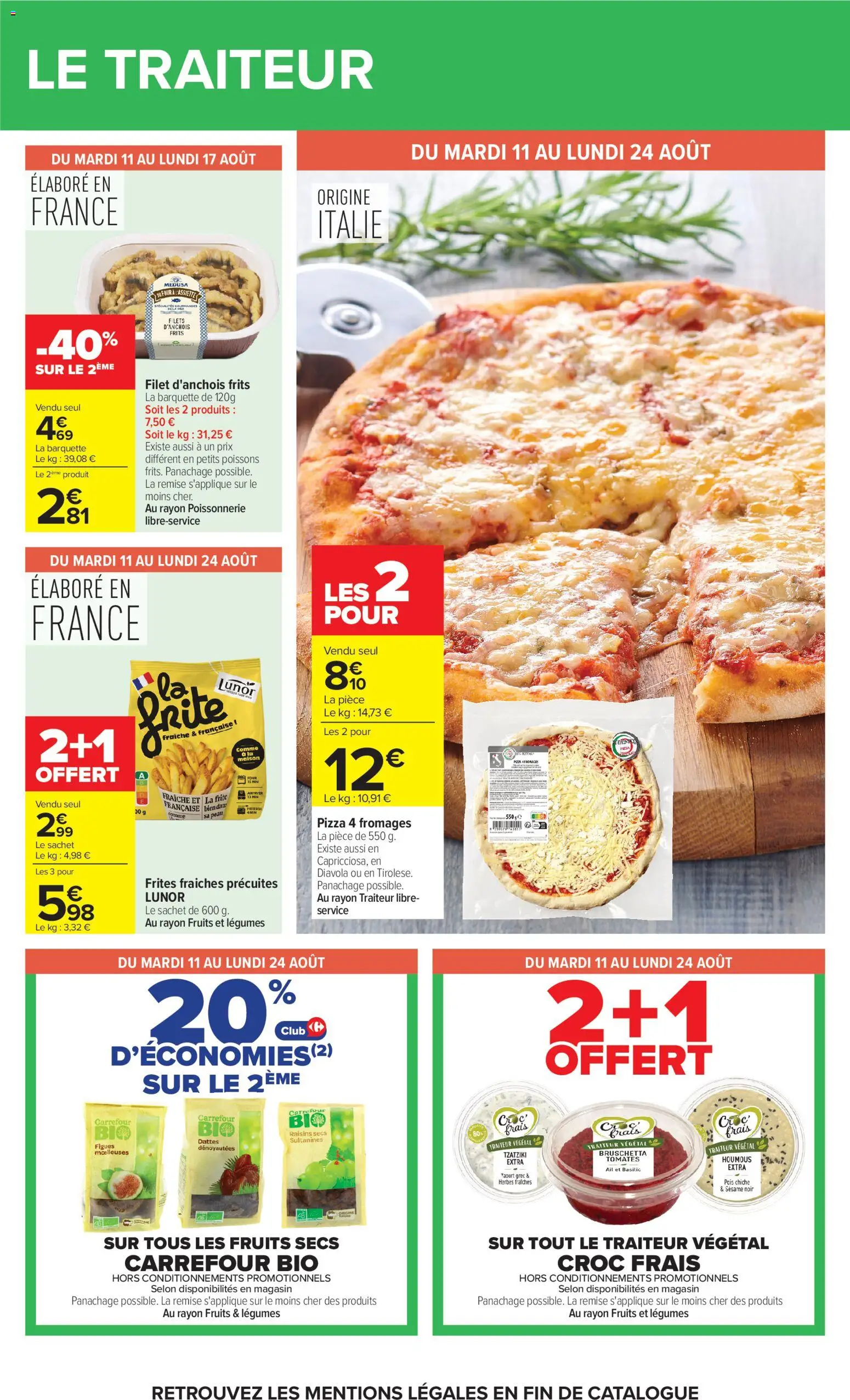 {H1} | Page: 21 | Produits: Yaourt grec, Four, Yaourt, Tomates