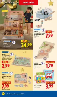 LIDL - Prévisualisation de Livre pour bébé, Livre pour bébé, L'unité au choix. valide à partir de 29/10/2026 | Page: 44 | Produits: Jouets, Livre