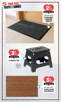 Centrakor - Prévisualisation de Centrakor catalogue valide à partir de 17/08/2026 | Page: 49 | Produits: Marchepied, Coco, Tapis, Paillasson
