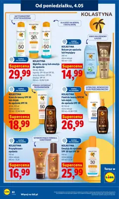 Pogląd oferty "Lidl gazetka" - ważna od 04.05.2026 | Strona: 88 | Produkty: Aloes, Krem, Krem do twarzy