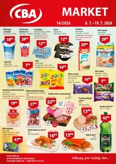 Náhled letáku CBA leták - Market od 08.07.2026