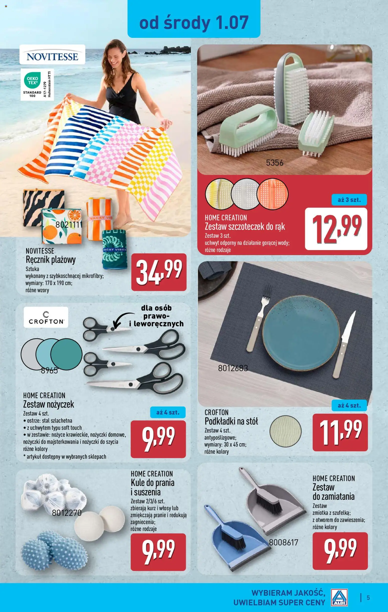 Aldi gazetka - Hity od Środy i od Soboty od 01.07.2026 | Strona: 5