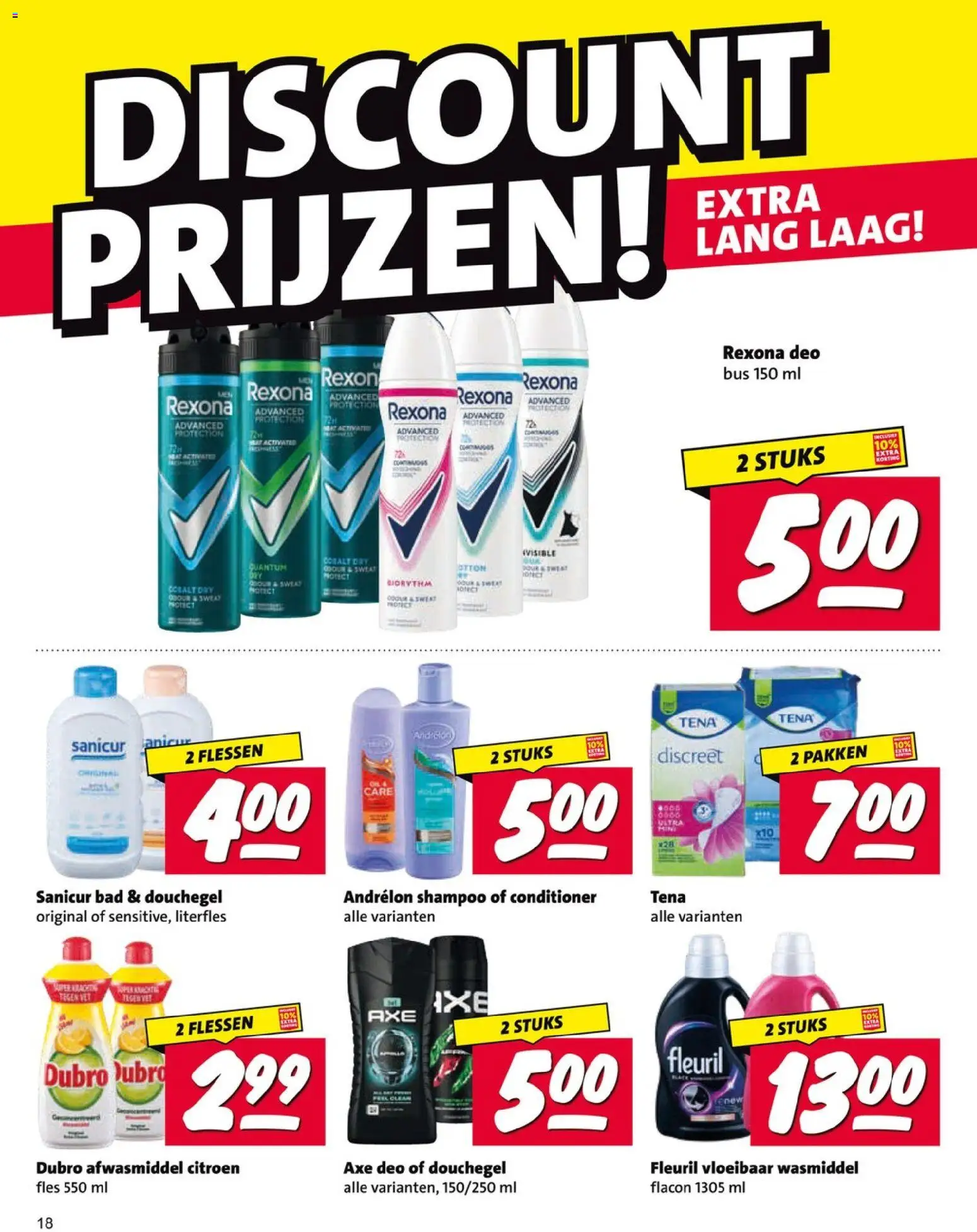 {H1} | Pagina: 18 | Producten: Vloeibaar wasmiddel, Citroen, Afwasmiddel, Bad
