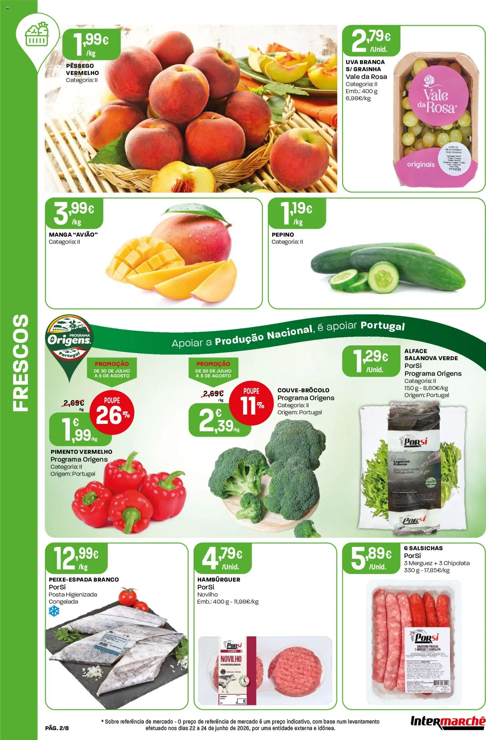 Intermarché Folheto Mini │ válido de 30/07/2026 | Página: 2 | Produtos: Hambúrguer, Base, Mesa, Alface