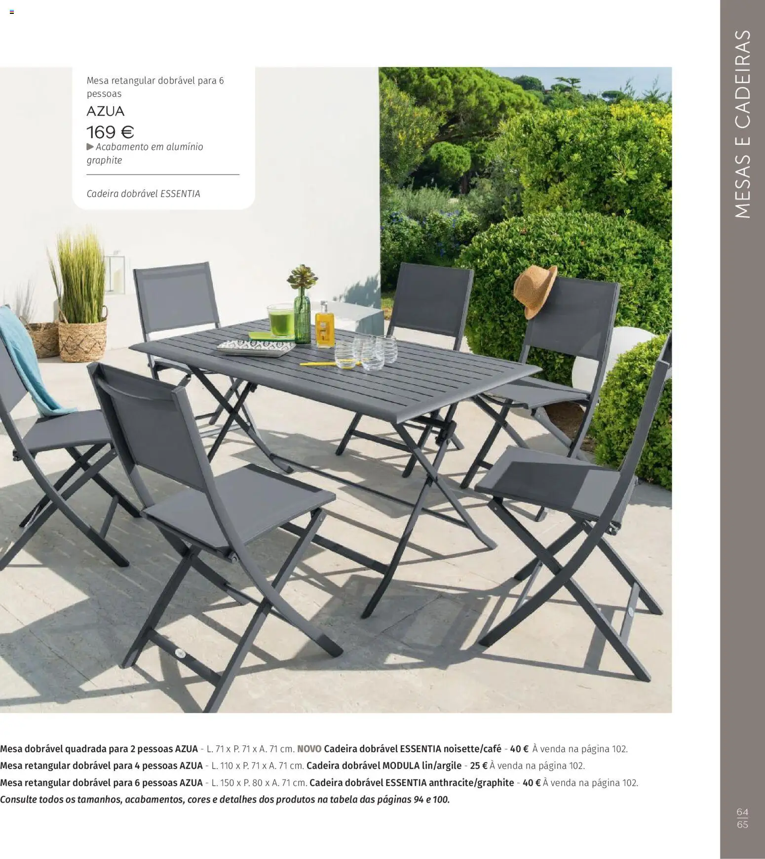 Hôma - Catálogo Hespéride │ válido de 11/05/2026 | Página: 65 | Produtos: Cadeiras, Mesa, Cadeira, Café