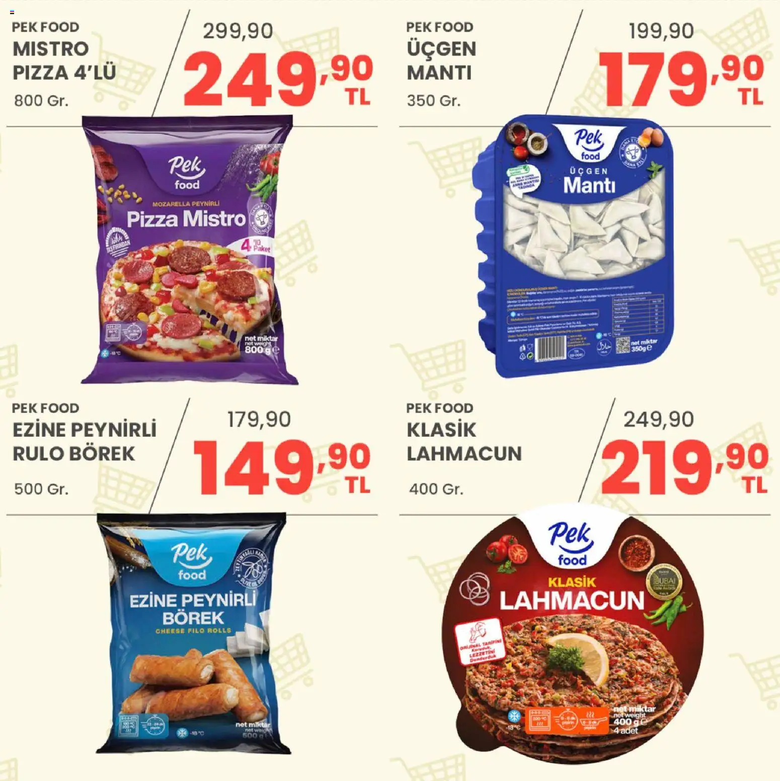 Sarıyer Katalog - 24 Temmuz 2026 tarihinden itibaren geçerlidir | Sayfa: 16 | Ürünler: Pizza