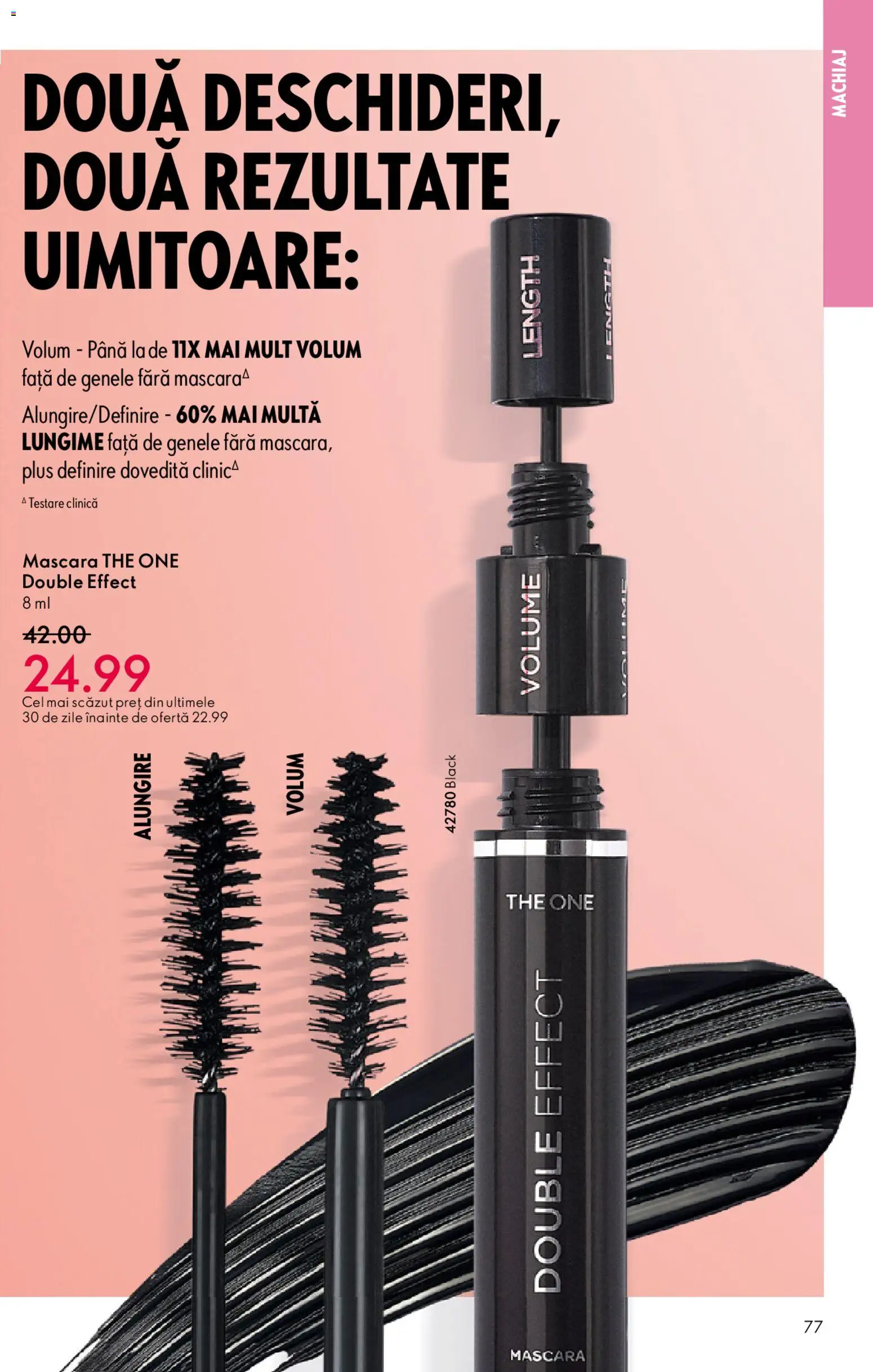 Noul catalog Oriflame – valabil de la 06.05.2026 | Pagină: 77 | Produse: Machiaj, Mascara
