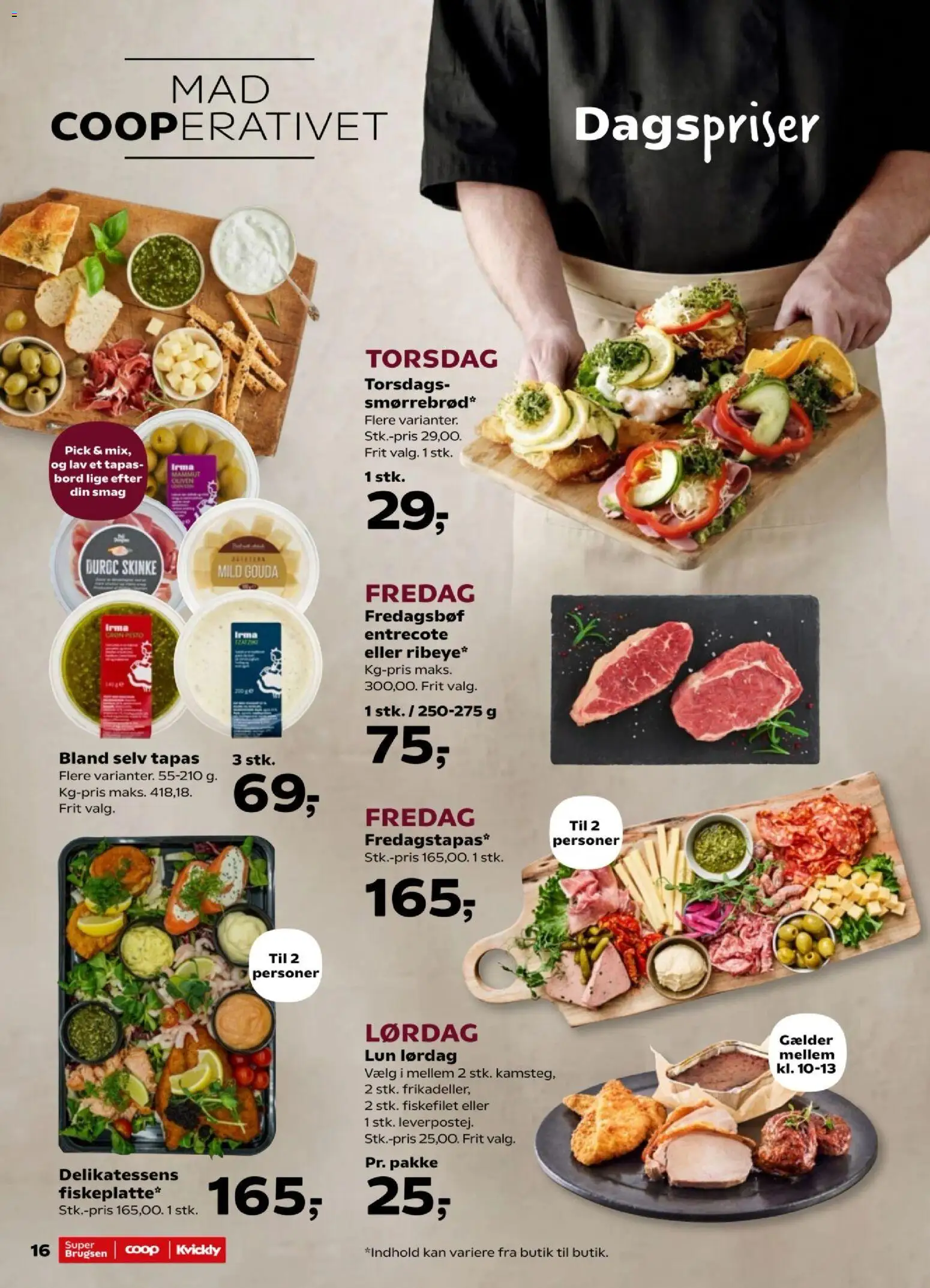 Kvickly tilbudsavis – gyldig fra 11/09/2026 | Side: 18 | Produkter: Skinke, Bord, Entrecote