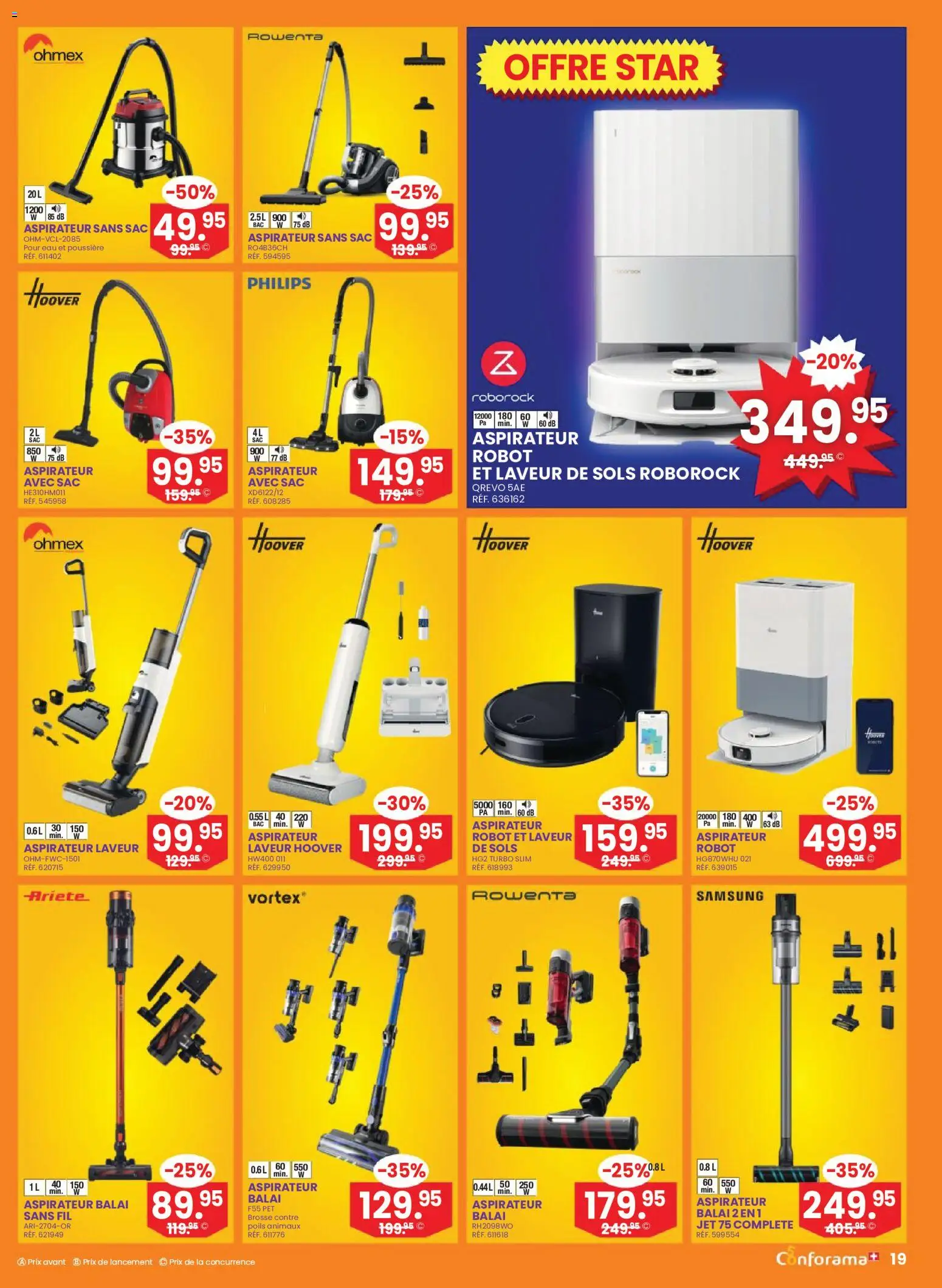 Conforama aktionen FR – gültig ab 30.09.2026 | Seite: 19 | Produkte: Samsung, Philips