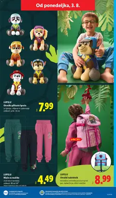 Lidl katalog akcije – veljaven od 30.07.2026 | Stran: 59 | Izdelki: Hlace, Nahrbtnik