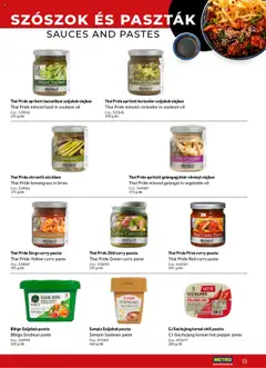 Thai Pride Piros curry paszta, Thai Pride Red curry paste - amely érvényes a következő dátumtól: 2025.05.02. | Oldal: 15
