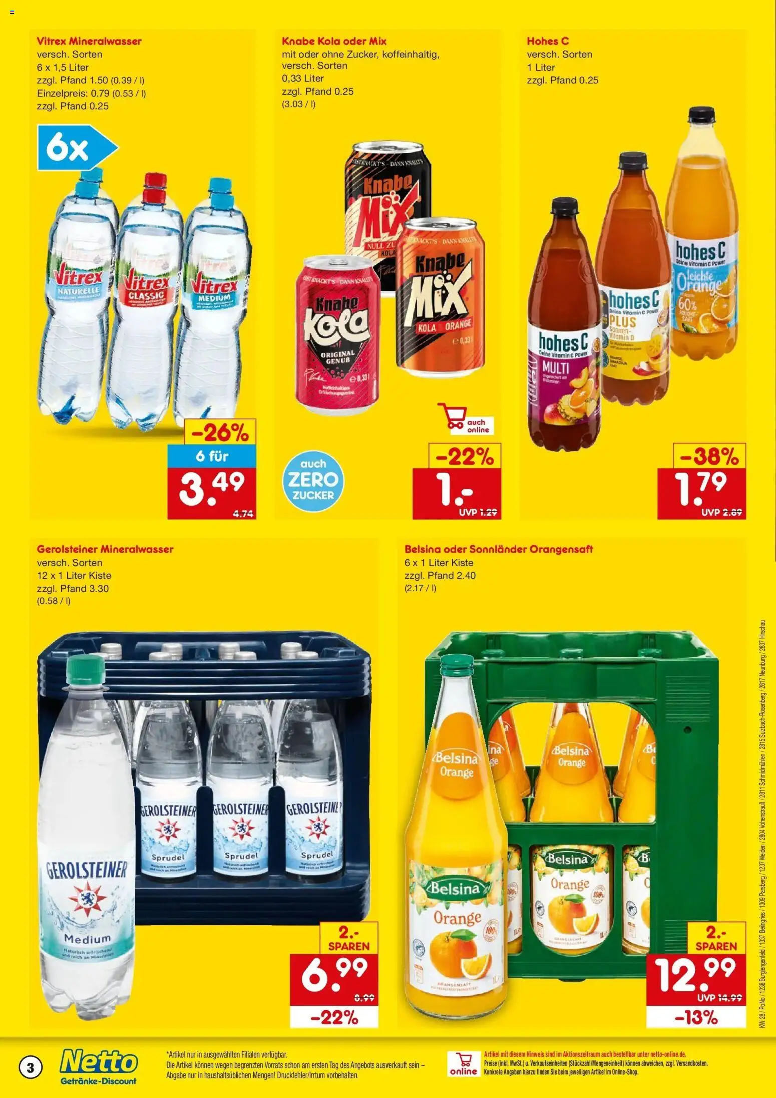 Netto Marken-Discount - Netto: Getränkeangebote – gültig ab 05.07.2026 | Seite: 3