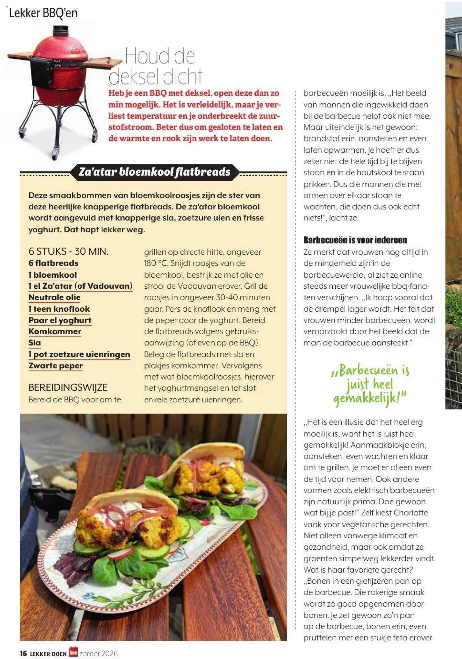 {H1} | Pagina: 16 | Producten: Bloemkool, Olie, Feta, Peper