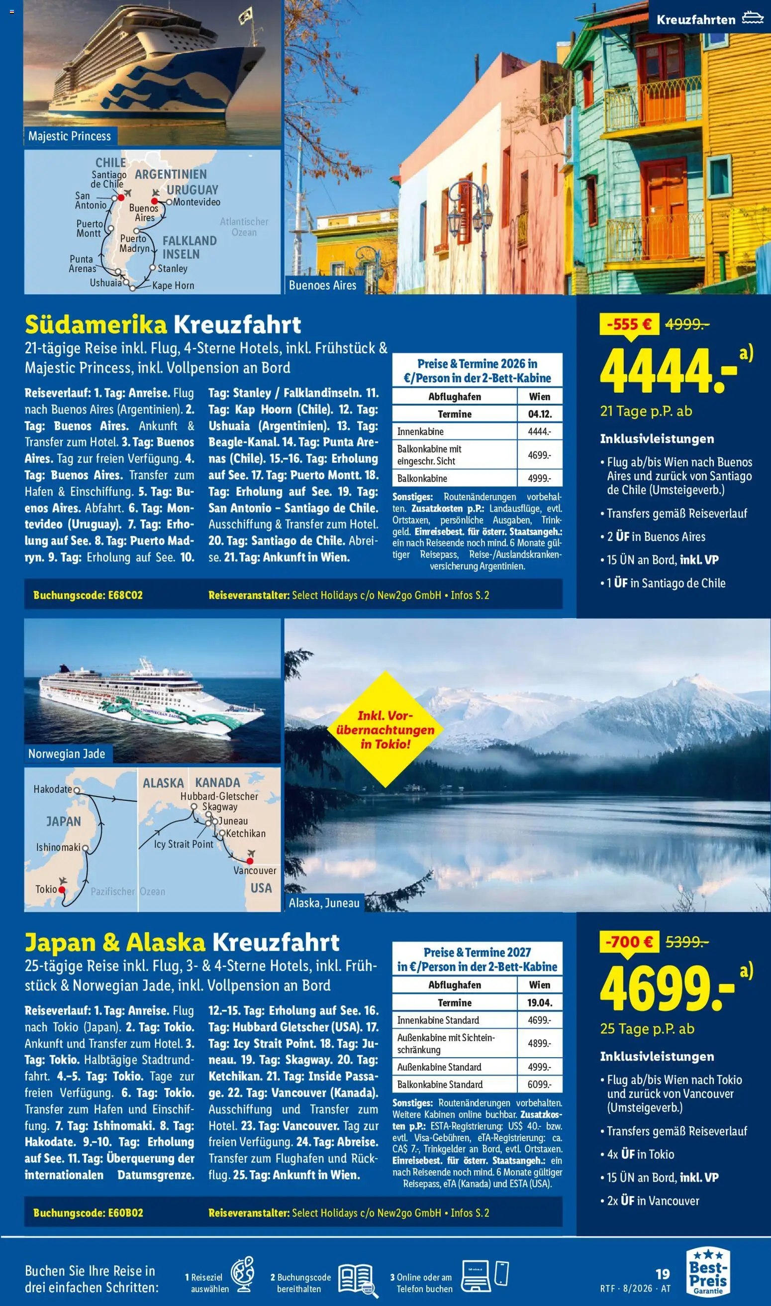 Lidl August/September Reise - Highlights gültig ab 12.08.2026 | Seite: 19 | Produkte: Telefon