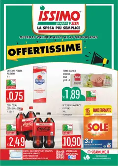 Anteprima del volantino SISA volantino Issimo valido a partire dal 11.06.2026