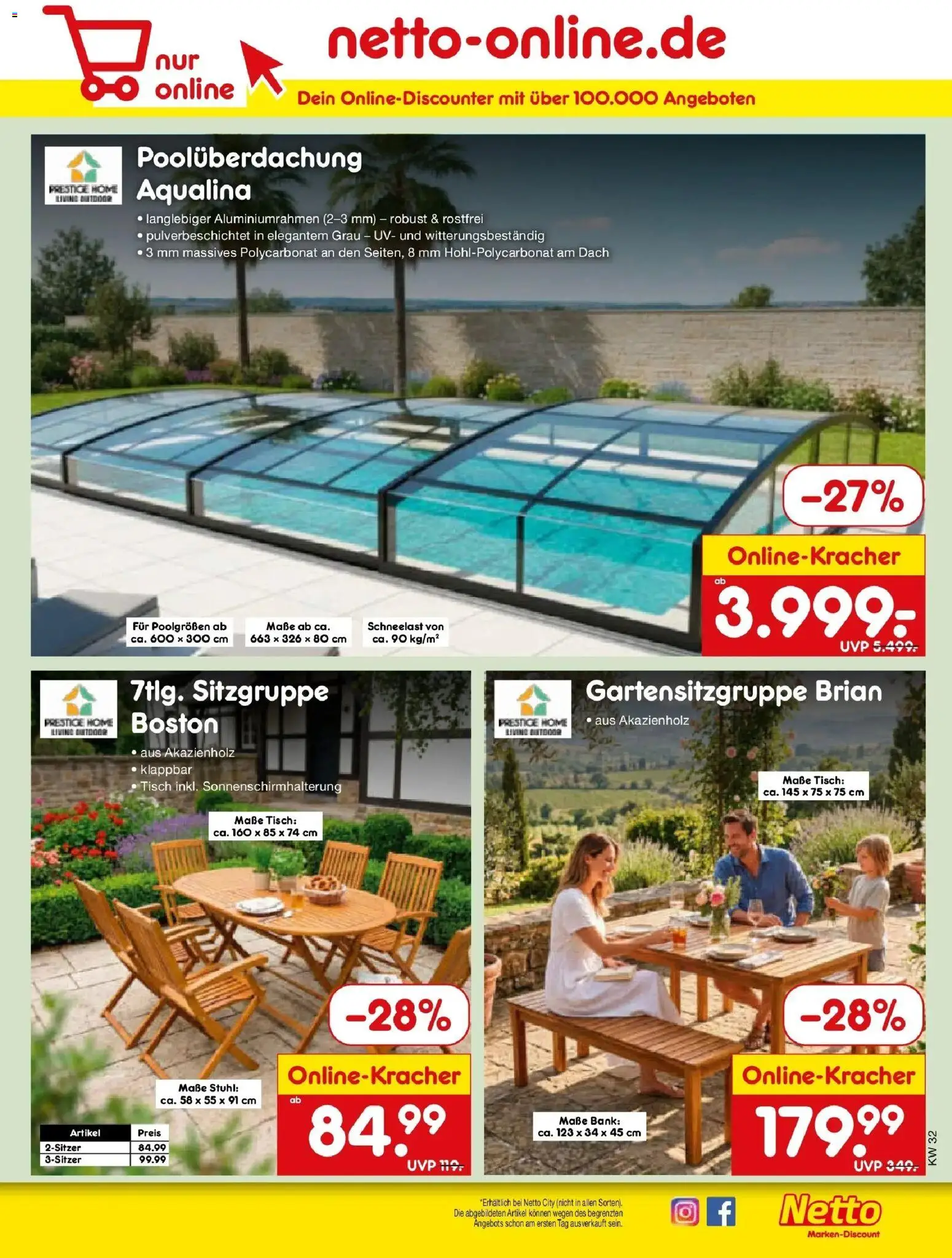 Netto Marken-Discount Prospekt Weimar – gültig ab 03.08.2026 | Seite: 49 | Produkte: Tisch, Stuhl