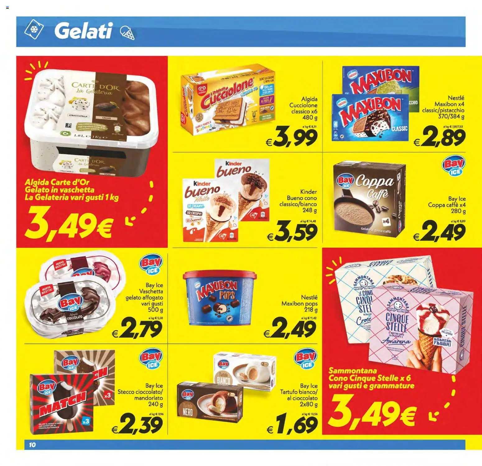 Volantino SuperConveniente del 01/09/2026 | Pagina: 10 | Prodotti: Caffè, Cacao, Amarena, Stracciatella