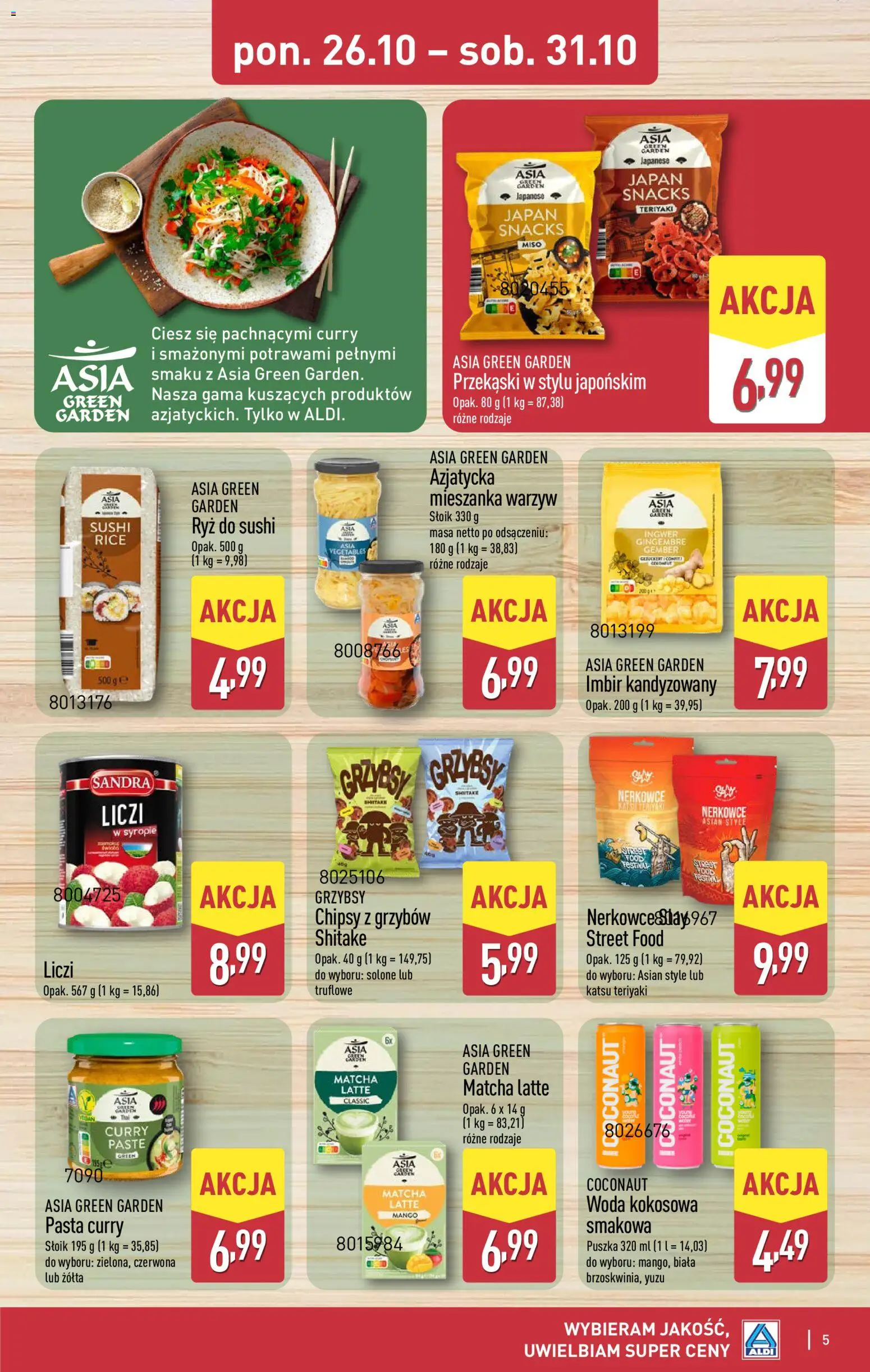 Aldi gazetka - Smakowita podróż od 26.10.2026 | Strona: 5