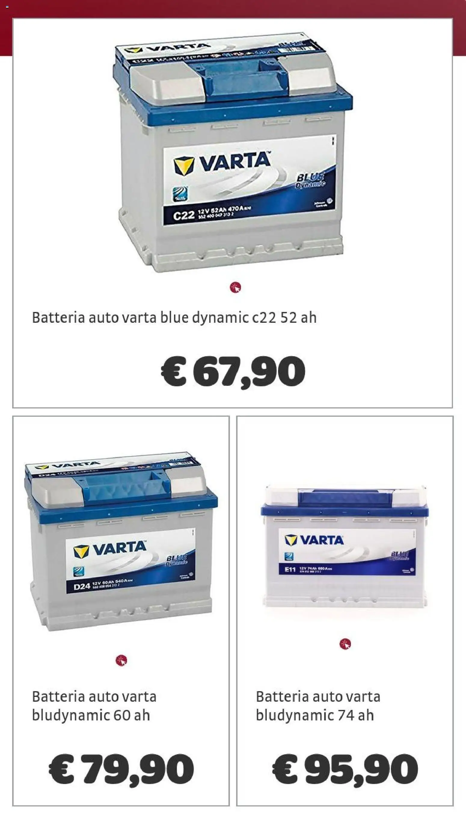 Volantino Brico Center del 02/09/2026 | Pagina: 13 | Prodotti: Batteria