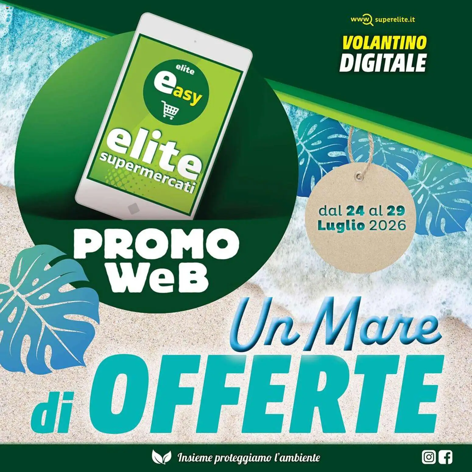 Volantino Elite Supermercati del 24/07/2026 | Pagina: 1