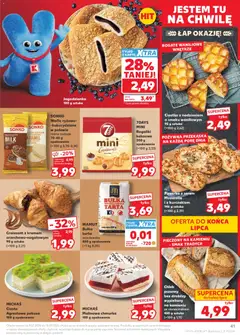 Pogląd oferty "Ciasto Agrestowa pokusa, Ciasto Agrestowa pokusa 100 g opakowanie" - ważna od 09.07.2026 | Strona: 41