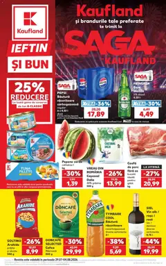 Ofertele Kaufland valabile de la 29.07.2026