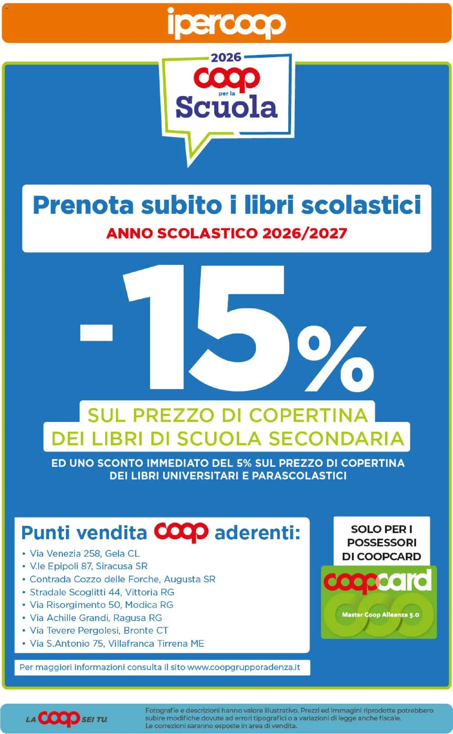 Volantino Ipercoop del 11/08/2026 | Pagina: 61 | Prodotti: Libri
