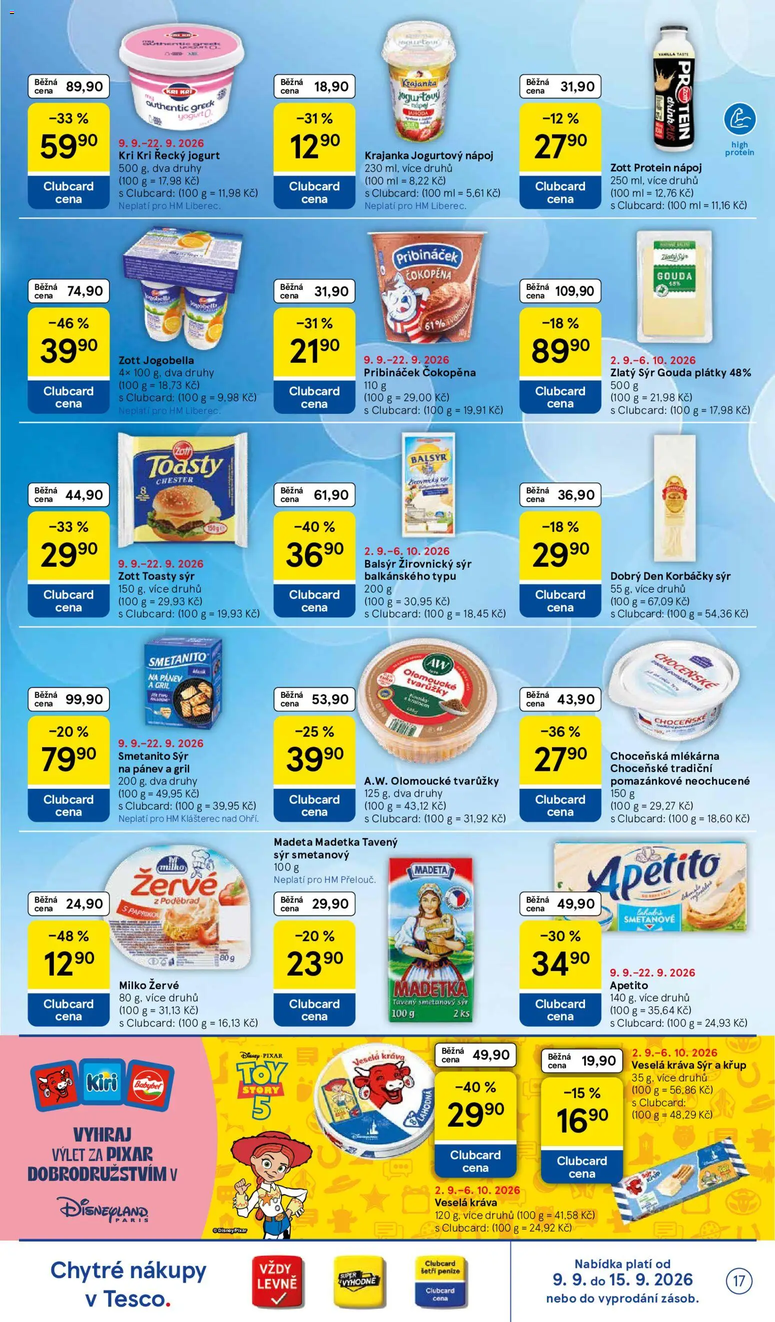 Tesco leták - Hypermarket od 09.09.2026 | Strana: 17