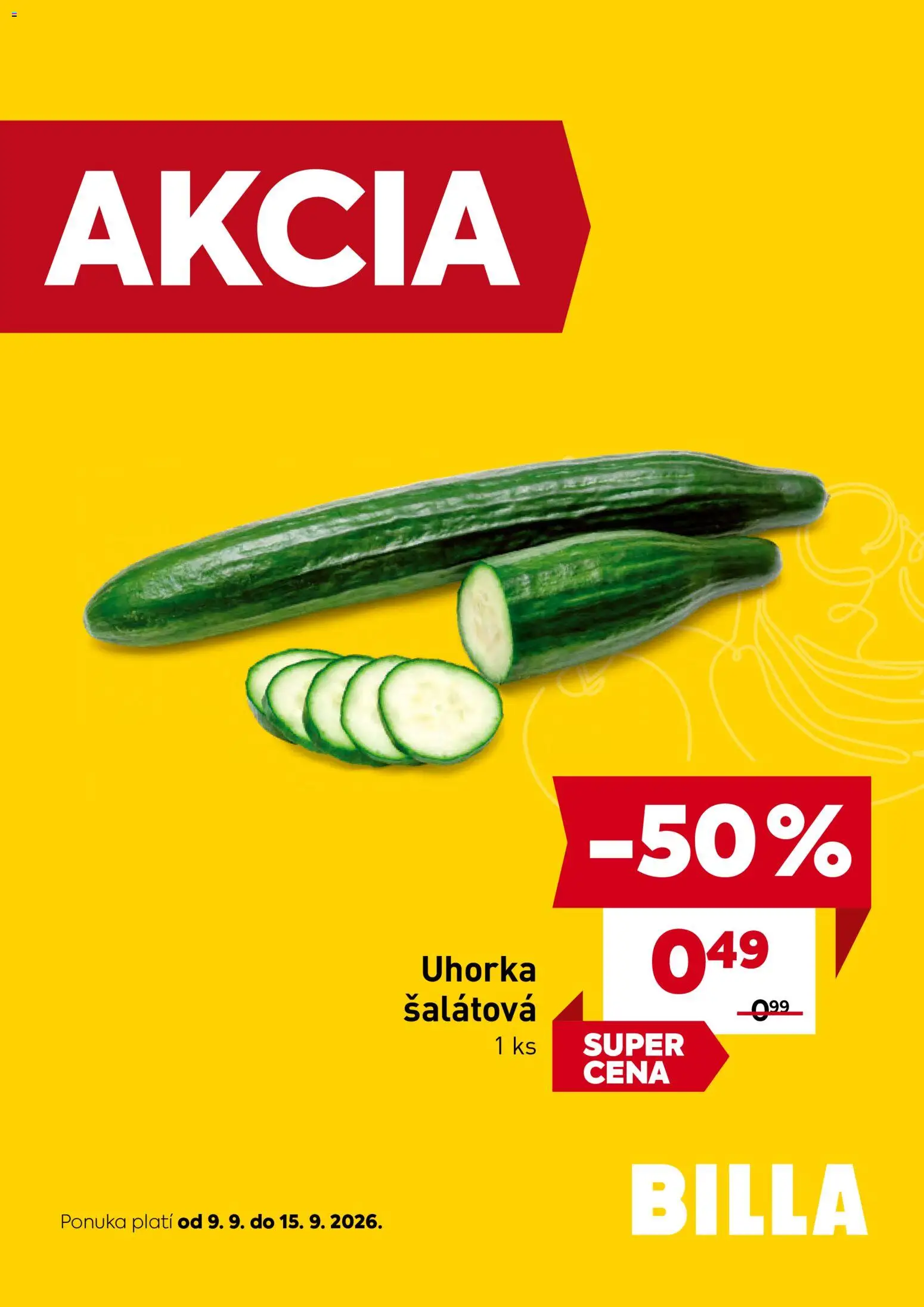 Nové Billa akcie – leták je platný od 09.09.2026 | Strana: 3
