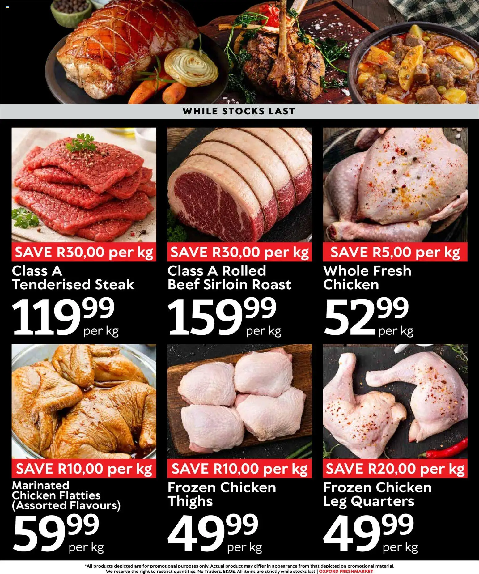 New Oxford Freshmarket catalogue – valid from 05/08/2026 | Page: 2 | Products: Steak, Chicken, Beef