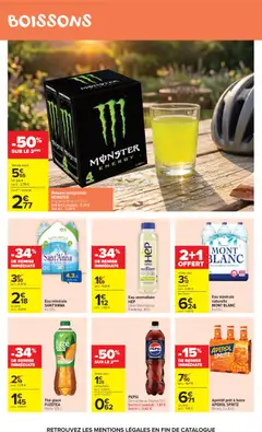 Carrefour Market - Prévisualisation de Carrefour Market catalogue valide à partir de 07/07/2026 | Page: 41 | Produits: Citron vert, Eau minérale naturelle, Boisson énergisante, Thé