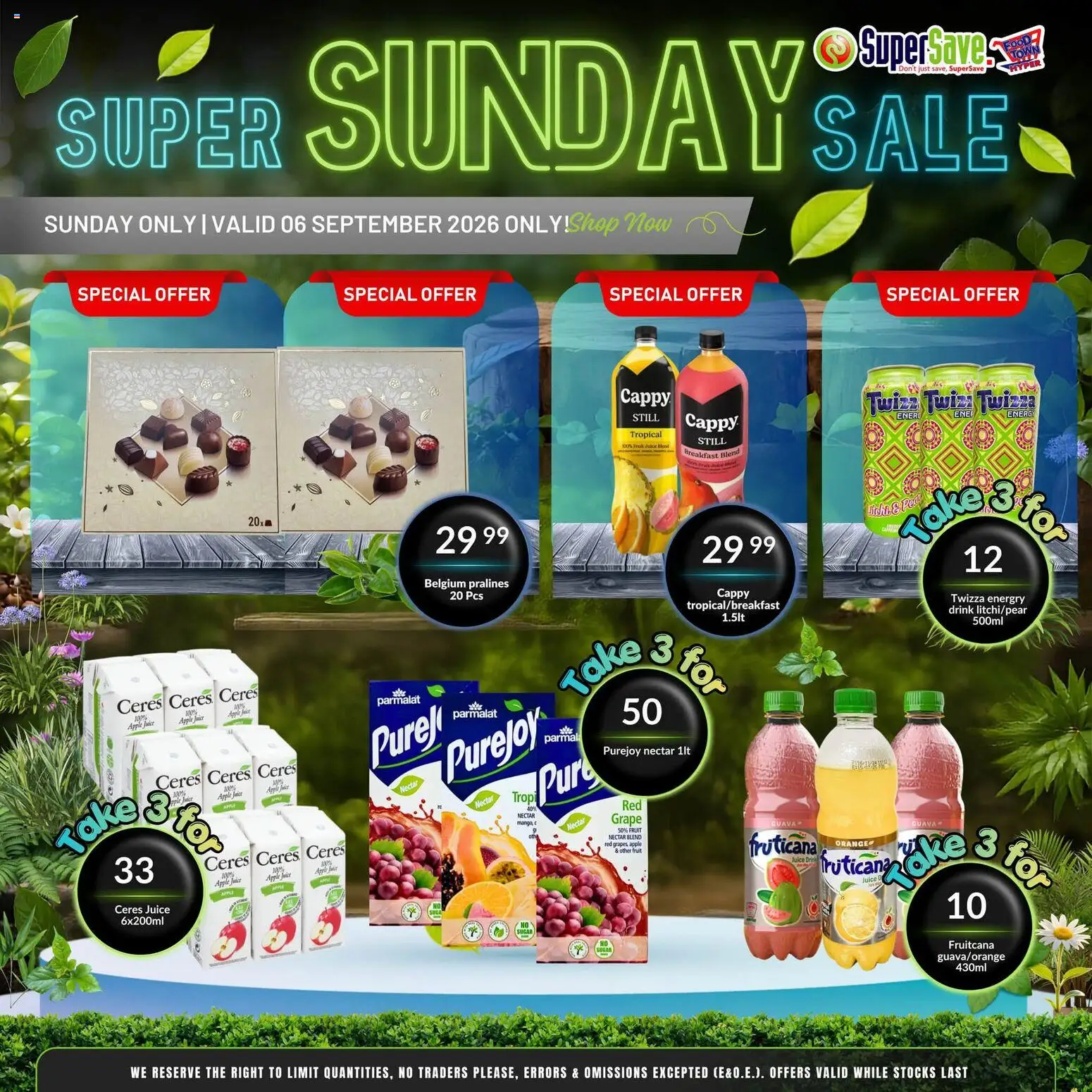 New Super Save catalogue – valid from 06/09/2026 | Page: 6 | Products: Breakfast, Juice, Fruit