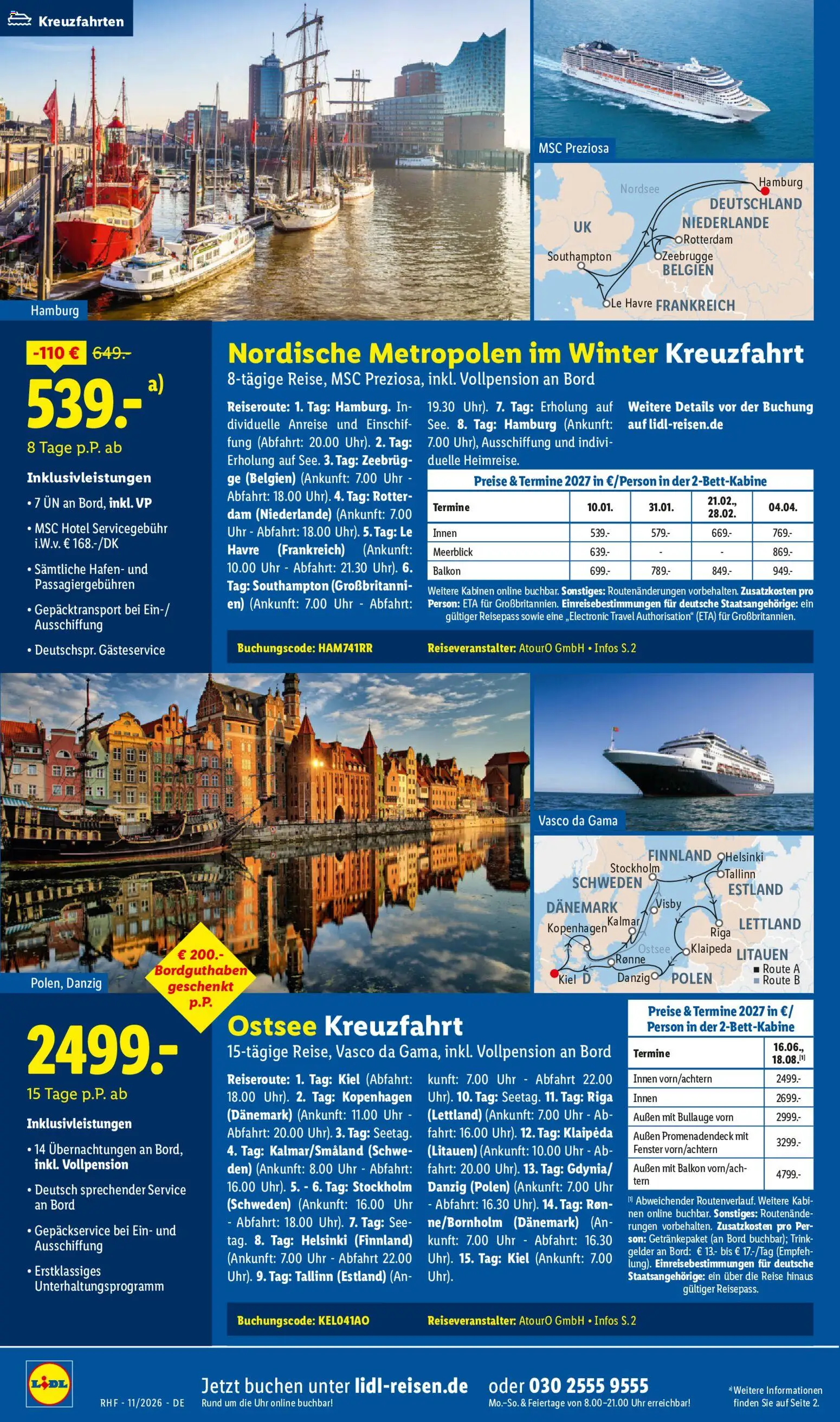 Lidl Reisen Prospekt – gültig ab 28.10.2026 | Seite: 30