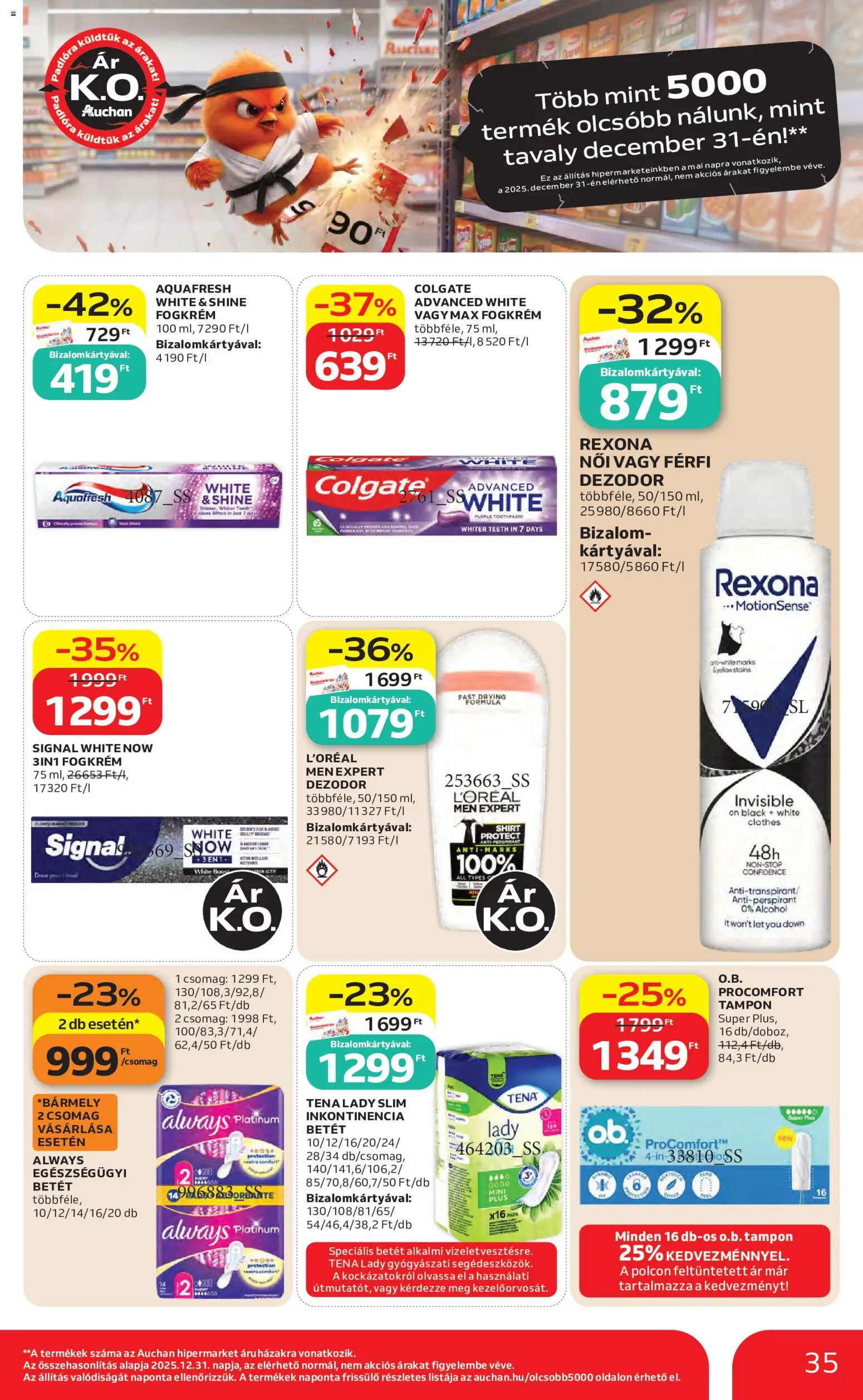 Akciós újság új Auchan — page 35