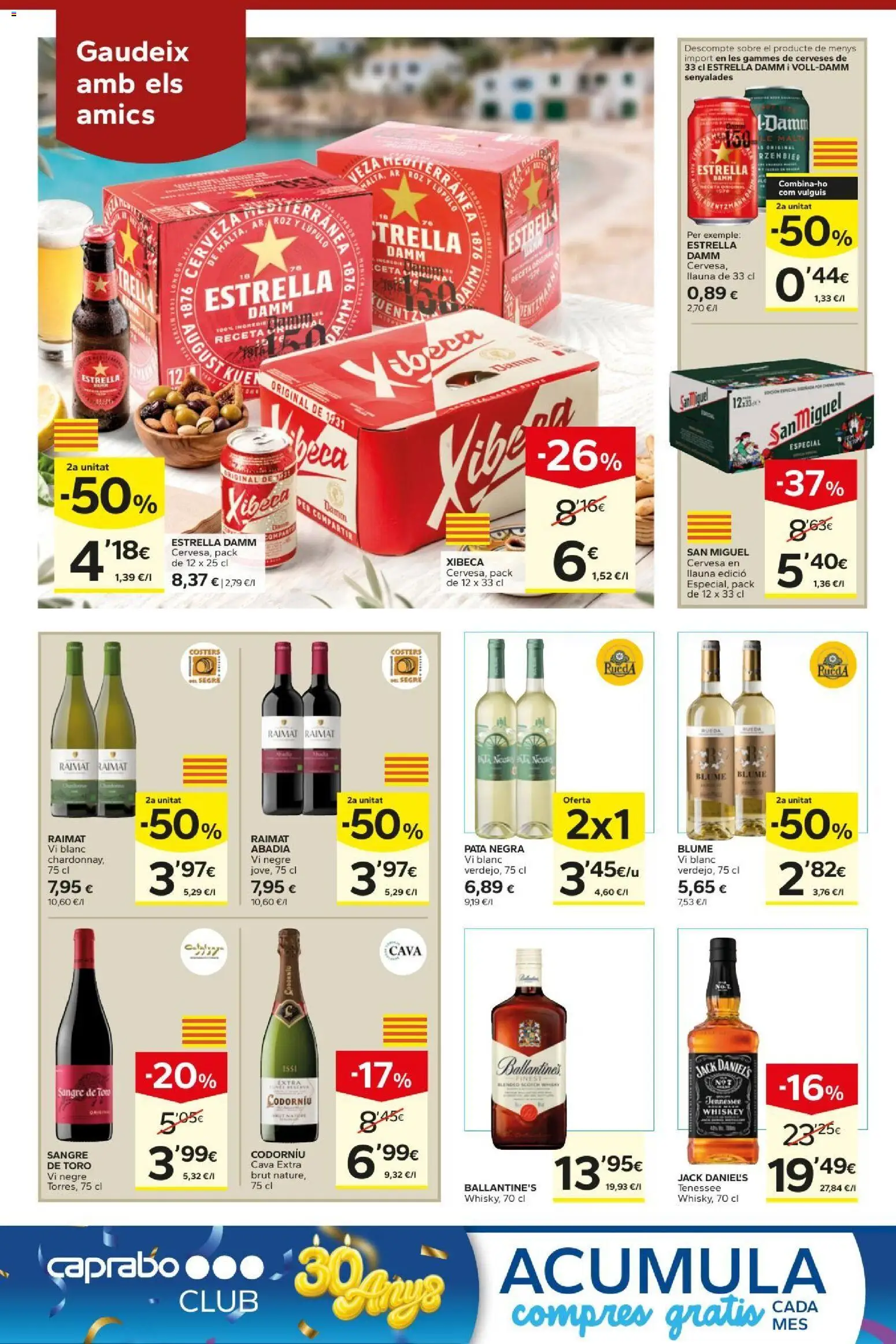 Caprabo folleto │ válido desde el 29/10/2026 | Página: 20 | Productos: Ballantine’s, Whisky, Jack Daniel's