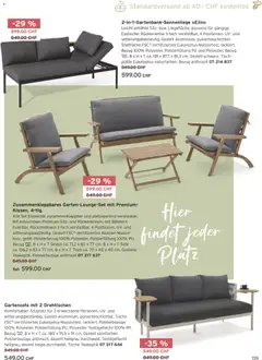 Tchibo aktionen ab 01.07.2026 gültig | Seite: 139 | Produkte: Tisch, Sofa, Sessel
