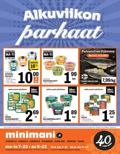 Minimani-mainoslehti voimassa 15.06.2026 alkaen