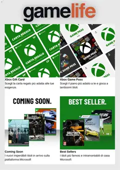 Anteprima del volantino Gamelife volantino valido a partire dal 16/08/2026 | Pagina: 6 | Prodotti: Tè, PC, Xbox, Gioco