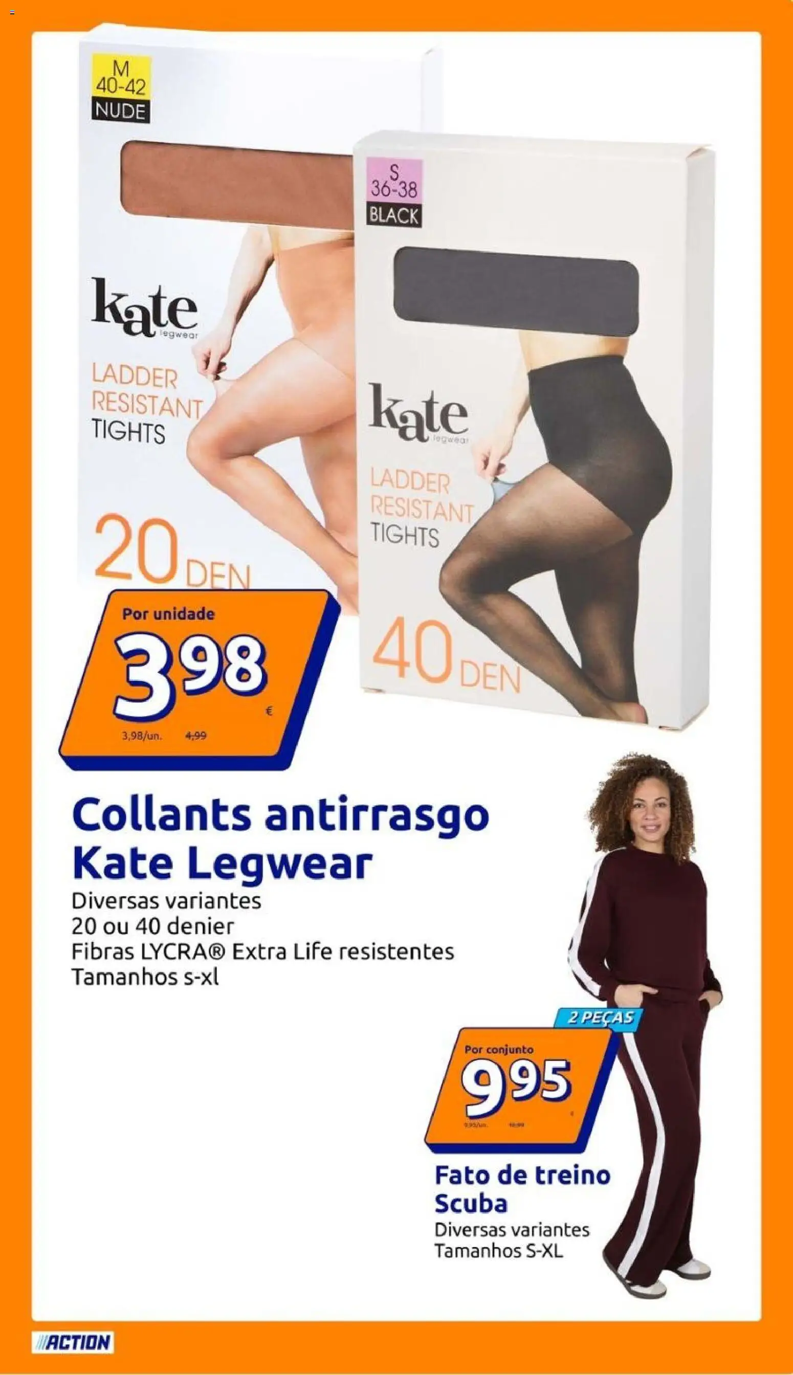 Action folheto │ válido de 28/10/2026 | Página: 17 | Produtos: Collants, Fato