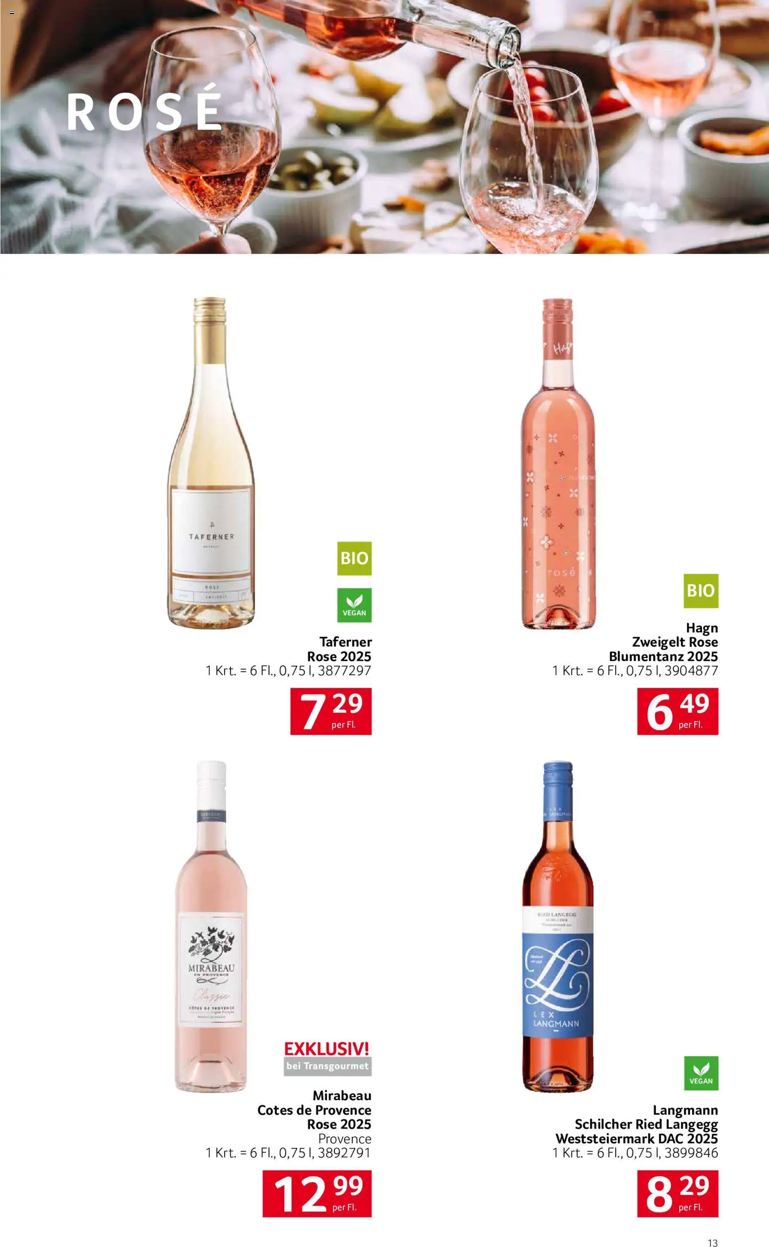 Transgourmet Sommer Genuss Im Glass gültig ab 04.05.2026 | Seite: 13
