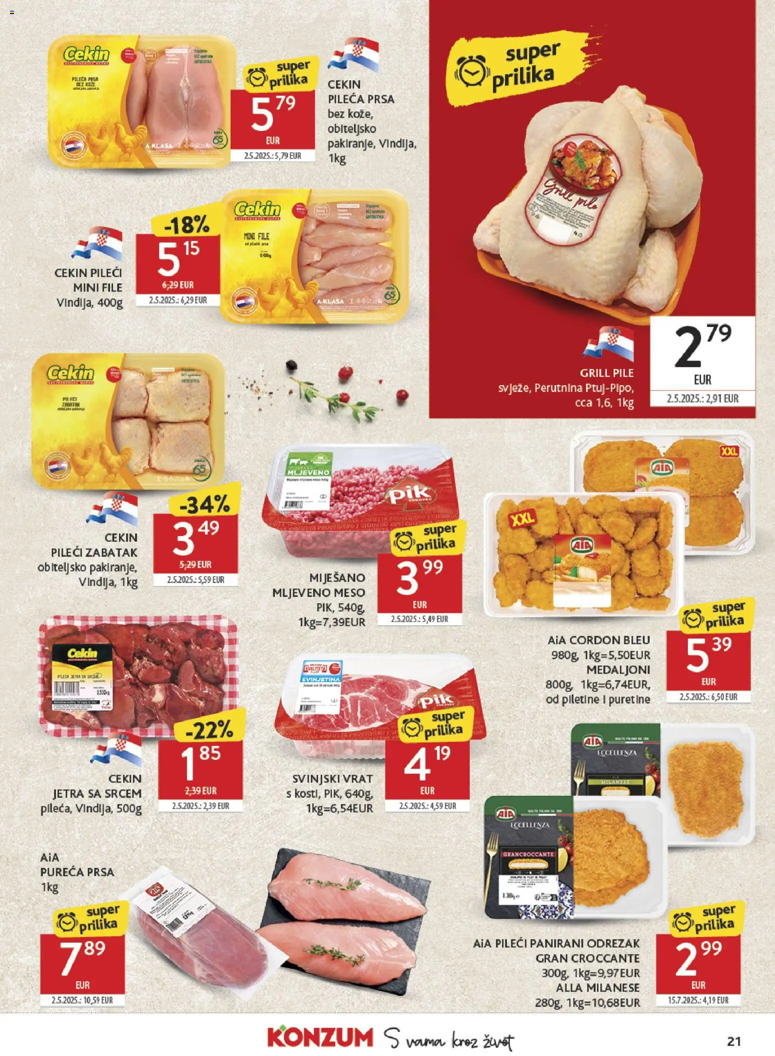 Konzum katalog | vrijedi od 24.06.2026 | Stranica: 21