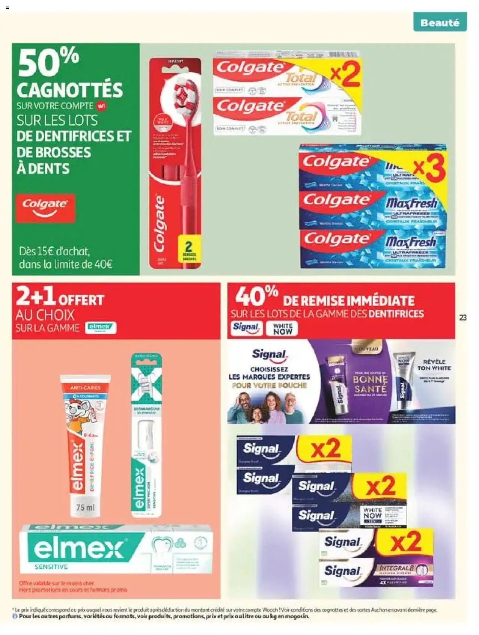 {H1} | Page: 23 | Produits: Brosse a dents elmex, Brosse, Brosses a dents, Dentifrice