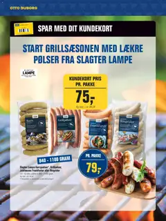 Otto Duborg - Tilbudsavis gyldig fra 28.05.2026 | Side: 8 | Produkter: Pølser, Bord, Lampe, Aparelho de barbear