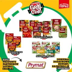 Pogląd oferty "Topaz gazetka - Kupuj, Grilluj I Wygrywaj" - ważna od 20.04.2026 | Strona: 63 | Produkty: Tzatziki, Grill, Papryka, Sos