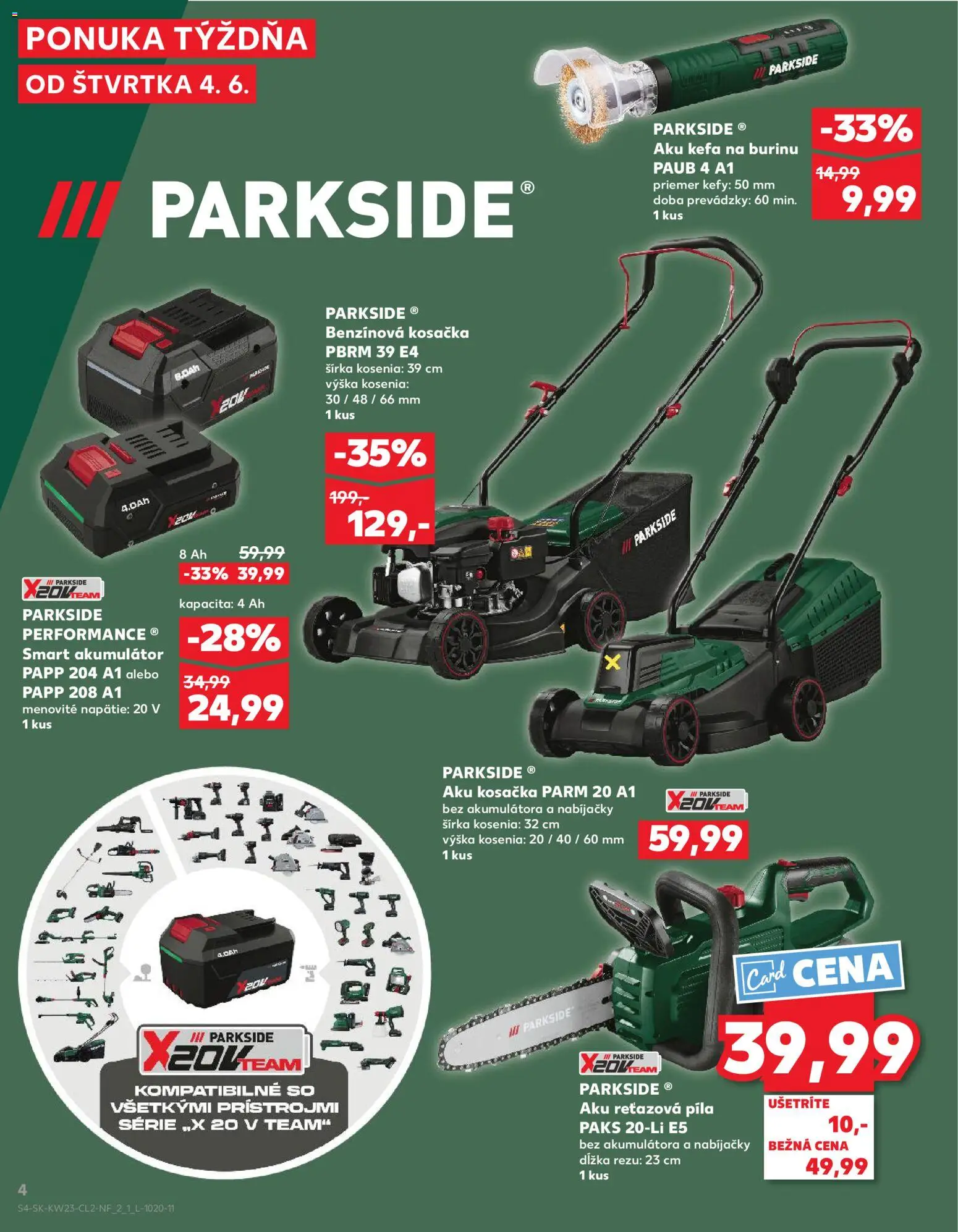 Kaufland SK akciós ujság - amely érvényes a következő dátumtól: 04.06.2026 | Oldal: 4