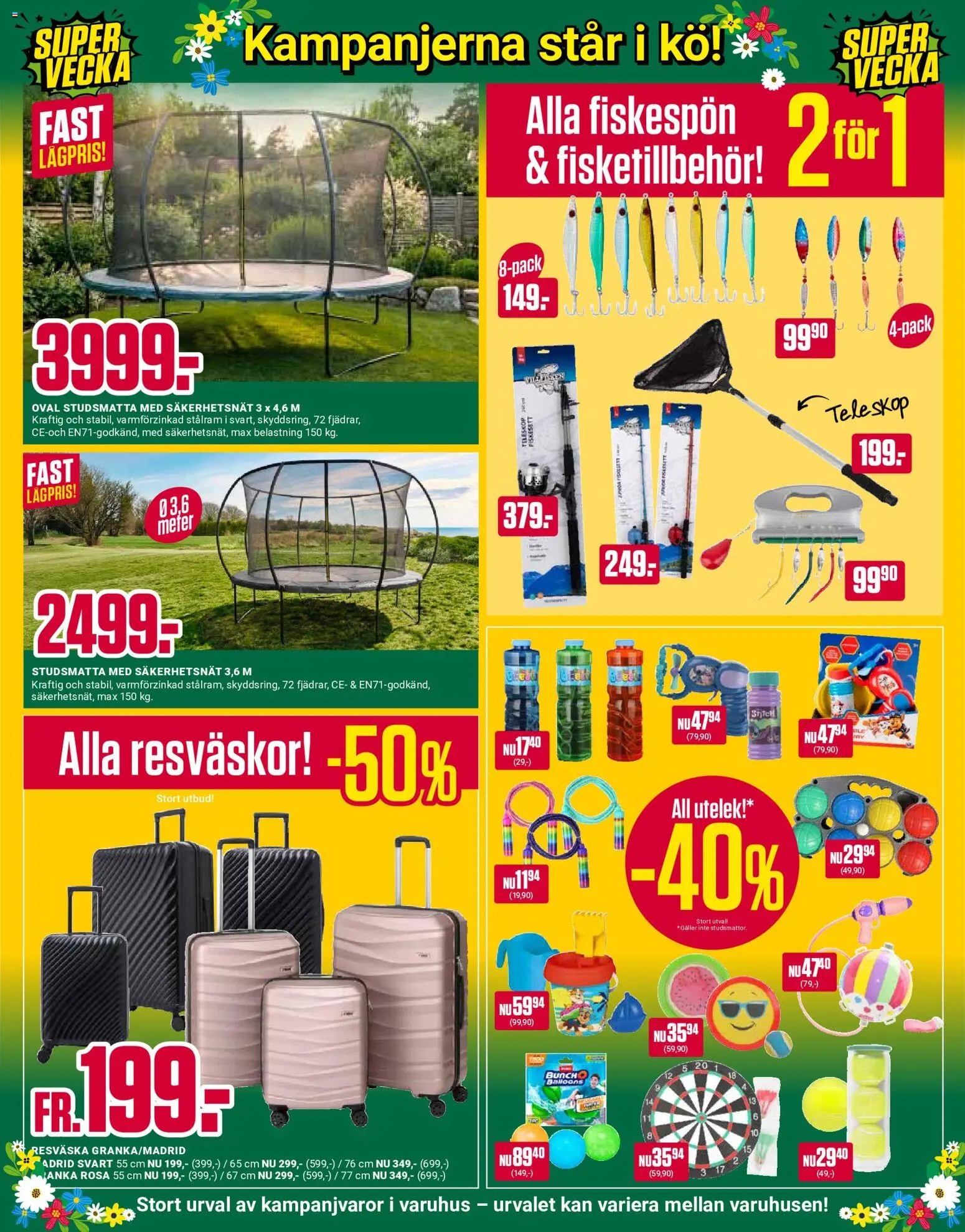 ÖoB reklamblad aktuell från 15.06.2026 | Sida: 11 | Produkter: Galler, Resväska
