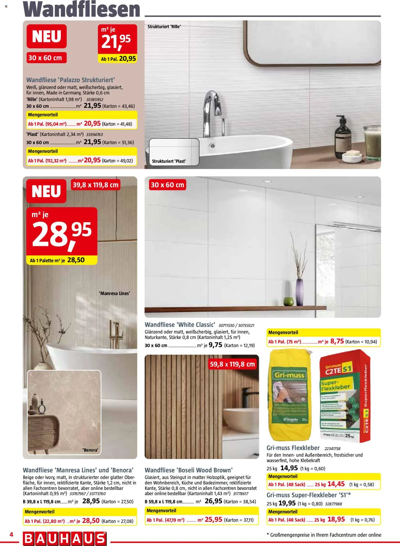 Bauhaus Prospekt – gültig ab 02.10.2026 | Seite: 4