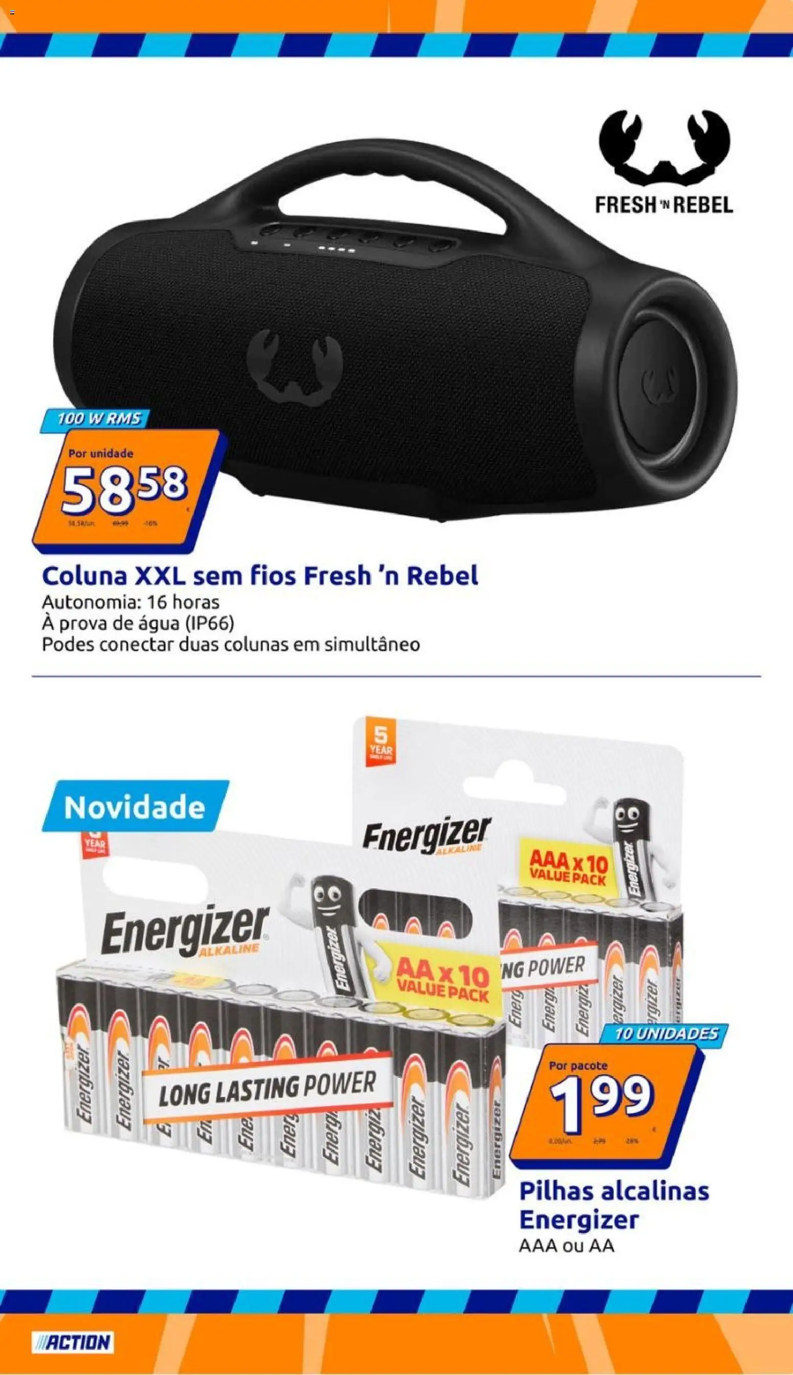 Action folheto │ válido de 20.05.2026 | Página: 11 | Produtos: Agua, Pilhas
